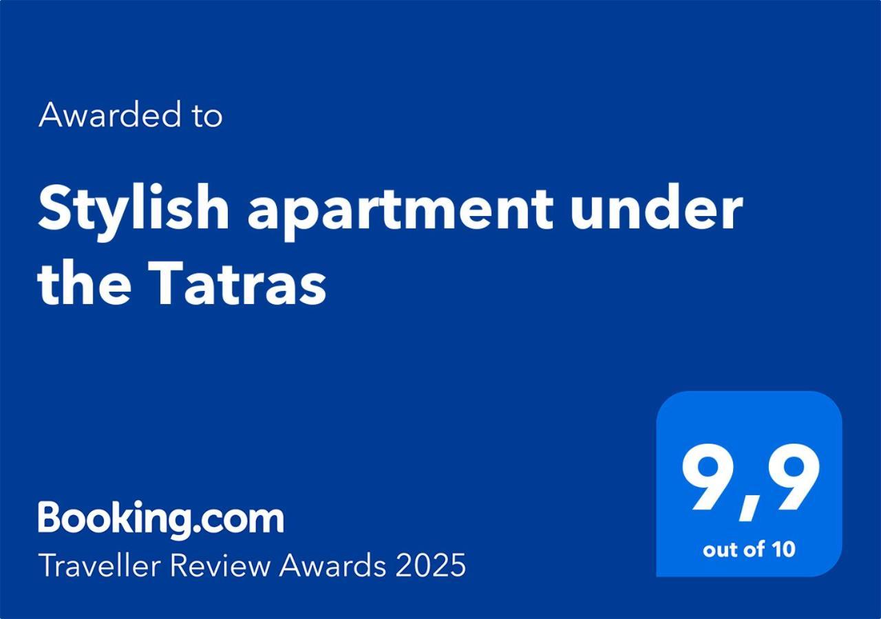 Stylish Apartment Under The Tatras Štrba エクステリア 写真